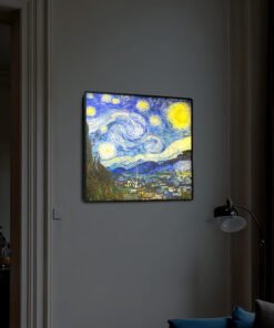 starry night living room 2 lighted mid