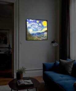 starry night living room 3 lighted