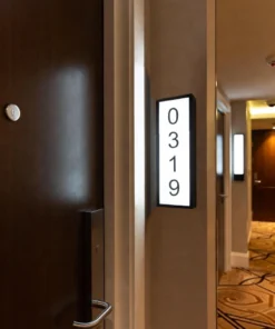 Hotel Suite Number Lightbox [A1]